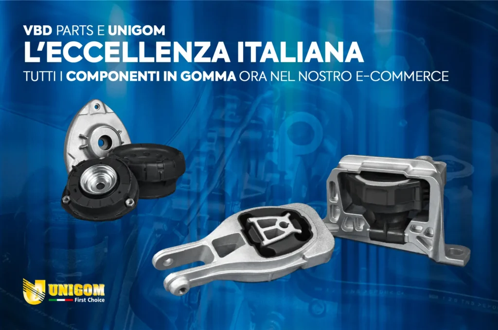 VBD Parts distribuisce Unigom VBD Parts distribuisce Unigom