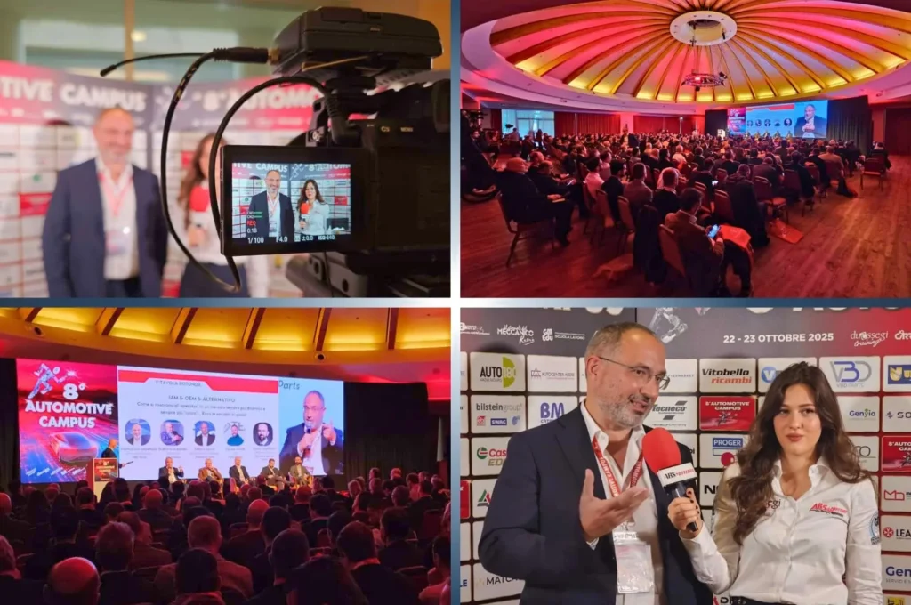 Il Direttore Generale VBD Parts, Francesco Marangio, parla di ricambi rigenerati ad Automotive Campus 2025